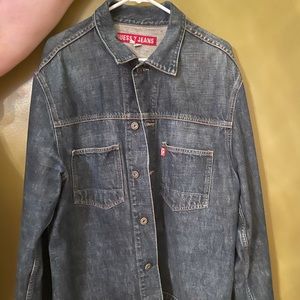 Guess vintage jean jacket XL